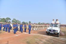 HON'BLE GOVERNOR HOSTED FLAG AT GOA UNIVERSITY GROUND ON THE OCCASSION OF REPULIC DAY.