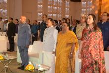 HON'BLE GOVERNOR ATTENDED AS A GUEST OF HONOUR FOR 60TH ANNIVERSARY CELEBRATION OF THE NAVHIND TIMES AT TAJ RESORT AND CONVENTION CENTRE DONA PAULA GOA.