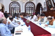 HON'BLE GOVERNOR HAD MEETING WITH DELEGATES OF G20 SUMMIT AT RAJ BHAVAN.