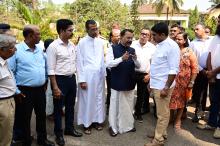 HON'BLE GOVERNOR VISITED HOLY SPIRIT CHURCH MARGAO.