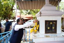 HON'BLE GOVERNOR VISITED HOLY SPIRIT CHURCH QUEPEM.