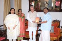 HON'BLE GOVERNOR OF KERALA SHRI ARIF MOHAMMED KHAN VISITED RAJ BHAVAN.