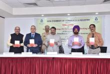 HON'BLE GOVERNOR ATTENDED AS A CHIEF GUEST FOR BOOK RELEASE FUNCTION BY GOA CHAMBER OF COMMERCE AND INDUSTRY.