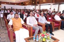 HON'BLE GOVERNOR ATTENDED MAN KI BAAT SCREENING OF 100 EPISODE BY DORDARSHAN AT NEW DARBAR HALL RAJ BHAVAN.