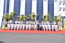 HON'BLE GOVERNOR ATTENDED AS A CHIEF GUEST FOR VALEDICTORY FUNCTION AT NAVAL WAR COLLEGE.