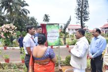 HON'BLE GOVERNOR ATTENDED TREE PLANTATION CEREMONY WITH MR. K. PRAKASH, BMS, ARUNA V. WAGH AND PRASHANT EDAVI AT RAJ BHAVAN GARDEN.