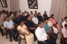 Hon'ble Governor along with First Lady, Smt. Reetha Sreedharan & Secretary to Governor, Shri. M.R.M. Rao, IAS, celebrated Goa Statehood Day at Raj Bhavana.