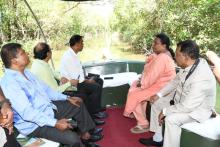 Hon'ble Governor alongwith First Lady visited Dr.Salim Ali Bird Sanctuary, Chorao