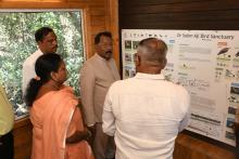 Hon'ble Governor alongwith First Lady visited Dr.Salim Ali Bird Sanctuary, Chorao