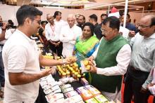 Raj Bhavan Goa organised Jackfruit Festival at New Durbar Hall graced by the presence of three Governors, Hon’ble Governor of Telangana Dr. Tamilisai Soundararajan, Hon’ble Governor of Bihar Shri Rajendra Arlekar and Hon’ble Governor of Goa.