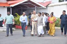 Hon'ble Governor along with spouse offered prayers at Grotto Feast Celebration at Raj Bhavan