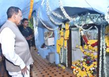 Hon'ble Governor along with spouse offered prayers at Grotto Feast Celebration at Raj Bhavan