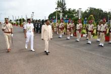 Hon'ble Governor Flag Hoisted at Raj Bhavan on Independence Day  