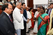 The Banquet hosted in honour of the Hon’ble President of India, Smt. Droupadi Murmu at Raj Bhavan.