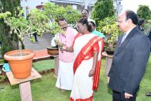 Attend Sampling of Plant along with Hon'ble President of India