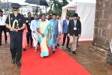 Hon'ble Governor visited Basilica of Bom Jesus along with Hon'ble President of India