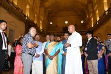 Hon'ble Governor visited Basilica of Bom Jesus along with Hon'ble President of India