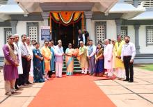 Hon'ble Governor visited Mahalasa Narayani Temple along with Hon'ble President of India