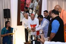 Hon'ble Governor, West Bengal, C.V. Ananda Bose & Hon'ble Chief Minister, Dr. Pramod Sawant attended the release books written by Hon'ble Governor of Goa, Shri. PS Sreedharan Pillai  