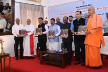 Hon'ble Governor, West Bengal, C.V. Ananda Bose & Hon'ble Chief Minister, Dr. Pramod Sawant attended the release books written by Hon'ble Governor of Goa, Shri. PS Sreedharan Pillai  