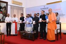 Hon'ble Governor, West Bengal, C.V. Ananda Bose & Hon'ble Chief Minister, Dr. Pramod Sawant attended the release books written by Hon'ble Governor of Goa, Shri. PS Sreedharan Pillai  