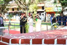 Arrival at Aazad Maidan