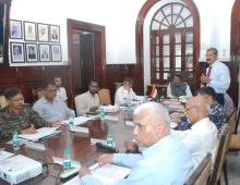 Hon’ble Governor attended 23rd Managing Committee Meeting of Special Fund for Ex-servicemen, in Conference Hall of Raj Bhavan