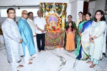 on Occasion of Ganesh Chaturti Hon'ble Governor visited to Shri Digambar Kamat residency