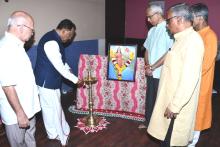 Hon’ble Governor attended as   Chief Guest for Sanskrita Varta Patra in Dr. K.B. Hedgewar School, at Cujira Bambolim