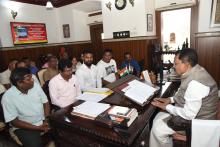 Delegation of Gawada – Kunbi – Velip – Dhangar Federation, Rupesh Velip, Rama Kankonkar, Soiru Velip, Ramakrishan Jalmi, Vilas Gaude  and others called on Hon’ble Governor at Raj Bhavan