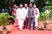 Inauguration of Red Sandal Wood Garden in Raj Bhavan