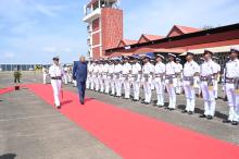 Hon'ble Governor received Shri Jagdeep Dhankar, Vice President of India, at Dabolim Airport