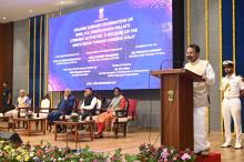 Shri Jagdeep Dhankar, Hon'ble Vice President of India and Others Attended Book Release Function Written by Hon'ble Governor of Goa, Shri. P.S. Sreedharan Pillai at New Darbar Hall in Raj Bhavan