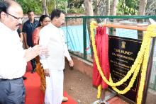 Hon'ble Governor alongwith spouse inaugurated Jalkund, behind New Darbar Hall, at Raj Bhavan