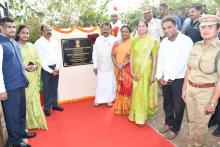 Hon'ble Governor alongwit spouse inaugurated Faunal Bio Diversity  Centre, Near New Aushadi Vaatika at Raj Bhavan