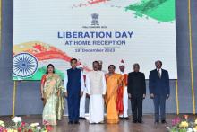 Hon'ble Governor hosted Home Reception on the occasion of Goa Liberation Day on 19.12.2023 at New  Darbar Hall, Raj Bhavan