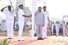 Hon’ble Governor unfurled the National Flag, took salute of the Parade and addressed the gathering at the Republic Day function held at Goa University Ground.