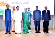 HON’BLE GOVERNOR HOSTED AT HOME RECEPTION ON THE OCCASION OF REPUBLIC DAY - 26.01.2024 AT NEW DURBAR HALL, RAJ BHAVAN