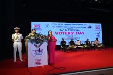 Hon’ble Governor Attended as a Chief Guest The 14th National Voters’ Day Function At Ravindra Bhavan, Margao.