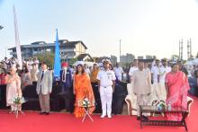 Hon’ble Governor Attended as a Chief Guest for Coast Guard Raising Day Celebration, Coast Guard Enclave, Chicolna.