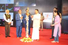 Hon’ble Governor Attended as a Chief Guest for Inauguration of National Space Science Symposium by Goa University at Dr. Shyama Prasad Mukherjee Indoor Stadium, Taleigao.  