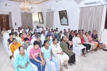 Interaction session followed by High Tea with Hon’ble Governor and First Lady & 50 to 60 Ladies from Street Providence Shelter Home, Sangolda Goa.