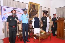 Hon’ble Governor Attended At Home function for NCC cadets of Goa, Old Darbar Hall