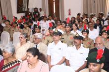 Hon’ble Governor Attended At Home function for NCC cadets of Goa, Old Darbar Hall