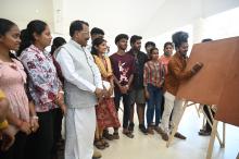 Hon’ble Governor inaugurated 04 days “Kaavi Art Workshop” at Raj Bhavan in the presence of Shri Digambar Kamat, Former Chief Minister and Hon’ble MLA, Margao.