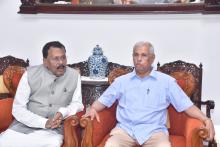 Hon’ble Governor of Bihar Called On Hon'ble Governor At Raj Bhavan. 