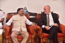 Mr. Paul Richard Murphy, Consulate-General of Australia in Mumbai called on Hon'ble Governor at Raj Bhavan.