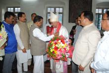 Hon’ble Governor Attended Episcopal Ordination of new Auxiliary Bishop, Most Rev.Simiao Purificacao Fernandes At Old Goa.