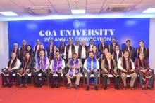 Hon'ble Governor attended 35th Convocation Ceremony of Goa University.