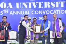 Hon'ble Governor attended 35th Convocation Ceremony of Goa University.